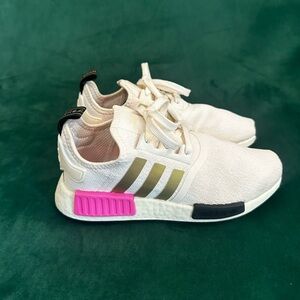 Adidas Women’s NMD R1 Cream Screaming Pink